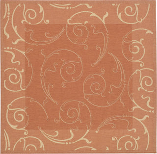 Safavieh Courtyard CY2665 Terracotta/Natural Area Rug 