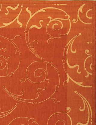 Safavieh Courtyard CY2665 Terracotta/Natural Area Rug 