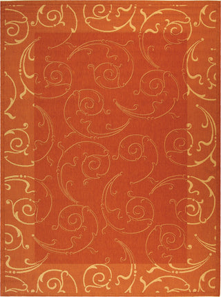 Safavieh Courtyard CY2665 Terracotta/Natural Area Rug 