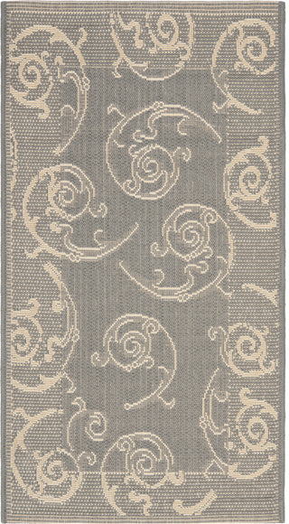 Safavieh Courtyard CY2665 Grey/Natural Area Rug main image