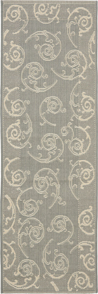 Safavieh Courtyard CY2665 Grey/Natural Area Rug 