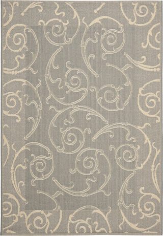 Safavieh Courtyard CY2665 Grey/Natural Area Rug 