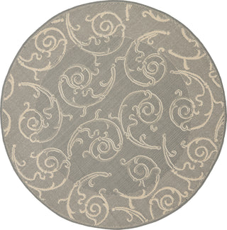 Safavieh Courtyard CY2665 Grey/Natural Area Rug 