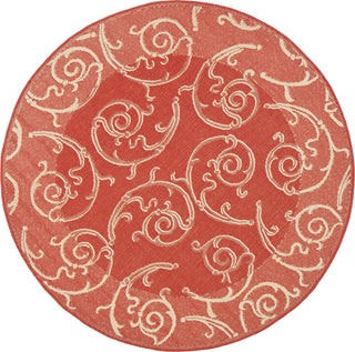 Safavieh Courtyard CY2665 Red/Natural Area Rug 