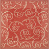 Safavieh Courtyard CY2665 Red/Natural Area Rug 