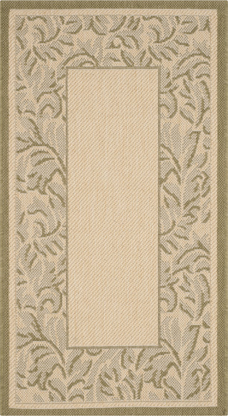 Safavieh Courtyard CY2666 Natural/Olive Area Rug main image