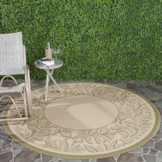 Safavieh Courtyard CY2666 Natural/Olive Area Rug 