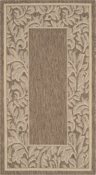 Safavieh Courtyard CY2666 Brown/Natural Area Rug main image