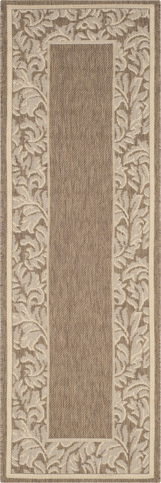 Safavieh Courtyard CY2666 Brown/Natural Area Rug 