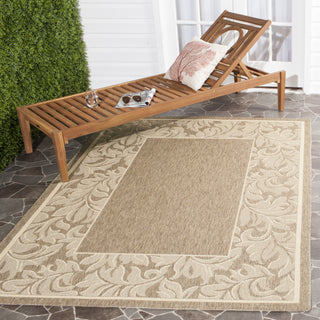 Safavieh Courtyard CY2666 Brown/Natural Area Rug 