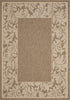 Safavieh Courtyard CY2666 Brown/Natural Area Rug 