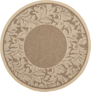 Safavieh Courtyard CY2666 Brown/Natural Area Rug 