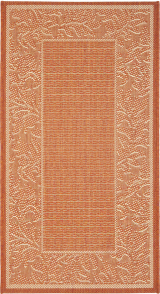 Safavieh Courtyard CY2666 Terracotta/Natural Area Rug main image