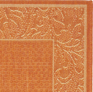 Safavieh Courtyard CY2666 Terracotta/Natural Area Rug 