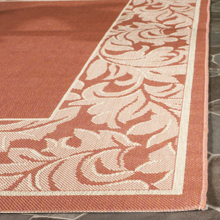 Safavieh Courtyard CY2666 Terracotta/Natural Area Rug 