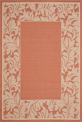 Safavieh Courtyard CY2666 Terracotta/Natural Area Rug 