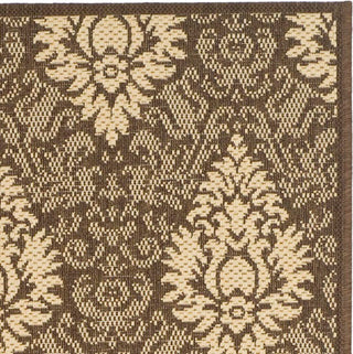 Safavieh Courtyard CY2714 Chocolate/Natural Area Rug 