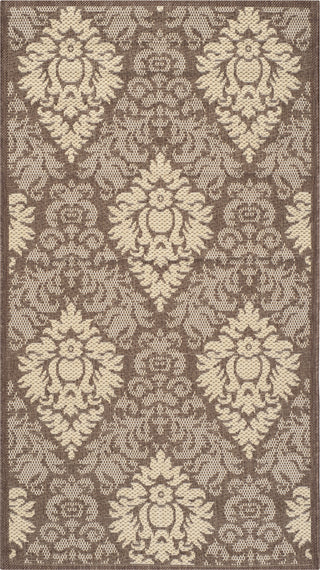 Safavieh Courtyard CY2714 Chocolate/Natural Area Rug main image