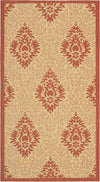 Safavieh Courtyard CY2714 Natural/Red Area Rug main image