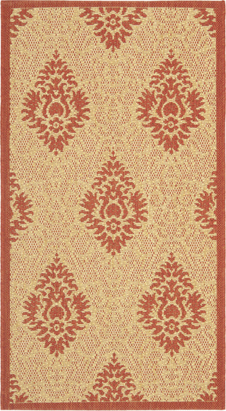 Safavieh Courtyard CY2714 Natural/Red Area Rug main image