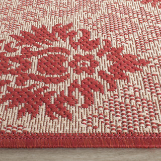 Safavieh Courtyard CY2714 Natural/Red Area Rug 