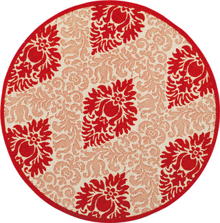 Safavieh Courtyard CY2714 Natural/Red Area Rug 