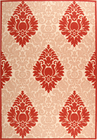 Safavieh Courtyard CY2714 Natural/Red Area Rug 