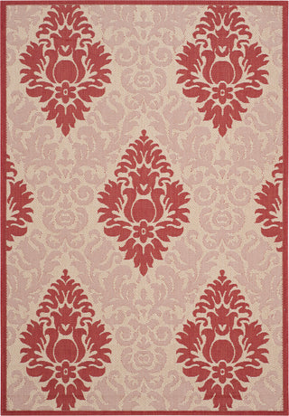 Safavieh Courtyard CY2714 Natural/Red Area Rug 