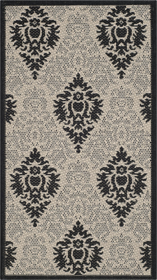 Safavieh Courtyard CY2714 Sand/Black Area Rug main image