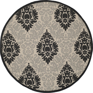 Safavieh Courtyard CY2714 Sand/Black Area Rug 