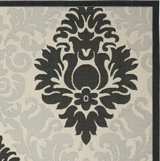 Safavieh Courtyard CY2714 Sand/Black Area Rug 