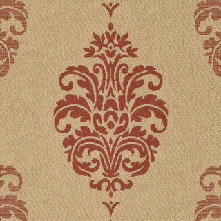 Safavieh Courtyard CY2720 Natural/Red Area Rug 