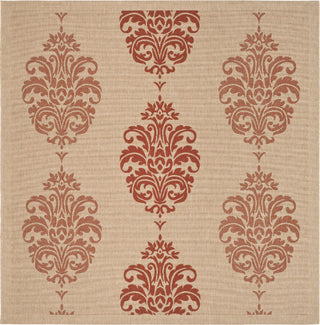 Safavieh Courtyard CY2720 Natural/Red Area Rug 