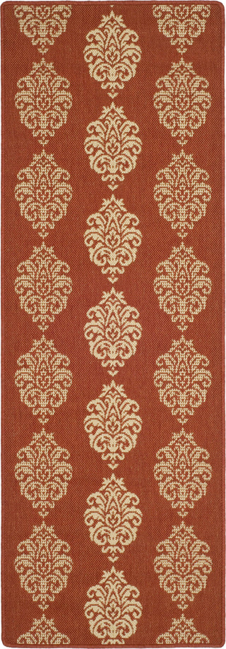 Safavieh Courtyard CY2720 Red/Natural Area Rug 