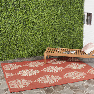 Safavieh Courtyard CY2720 Red/Natural Area Rug 