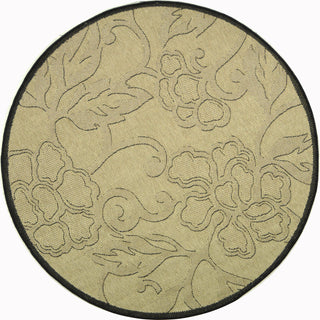 Safavieh Courtyard CY2726 Sand/Black Area Rug 