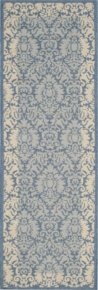 Safavieh Courtyard CY2727 Blue/Natural Area Rug 