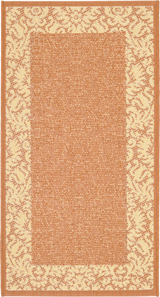 Safavieh Courtyard CY2727 Terracotta/Natural Area Rug main image