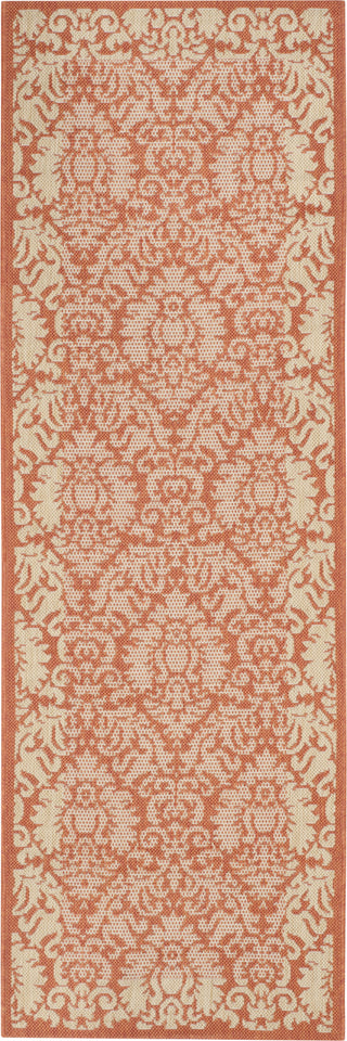 Safavieh Courtyard CY2727 Terracotta/Natural Area Rug 