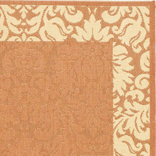 Safavieh Courtyard CY2727 Terracotta/Natural Area Rug 