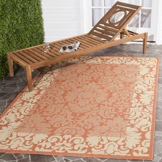 Safavieh Courtyard CY2727 Terracotta/Natural Area Rug 