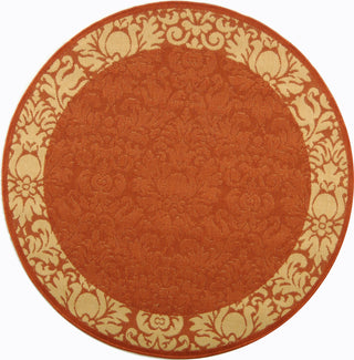 Safavieh Courtyard CY2727 Terracotta/Natural Area Rug 