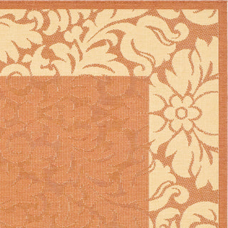 Safavieh Courtyard CY2727 Terracotta/Natural Area Rug 