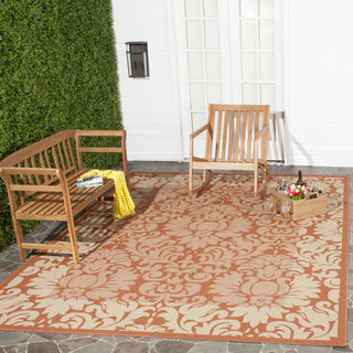 Safavieh Courtyard CY2727 Terracotta/Natural Area Rug 