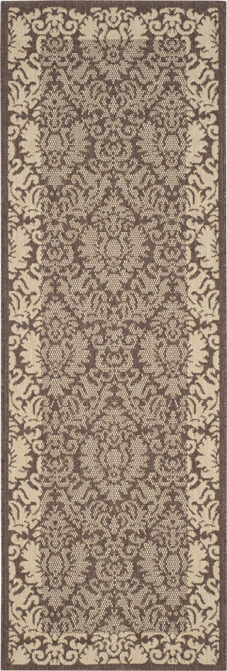 Safavieh Courtyard CY2727 Chocolate/Natural Area Rug 