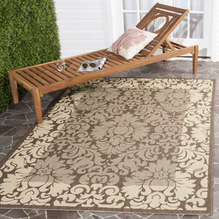 Safavieh Courtyard CY2727 Chocolate/Natural Area Rug 