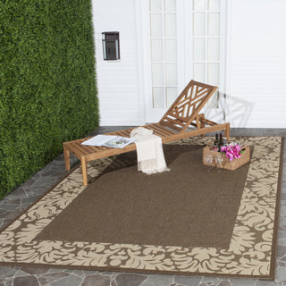 Safavieh Courtyard CY2727 Chocolate/Natural Area Rug 