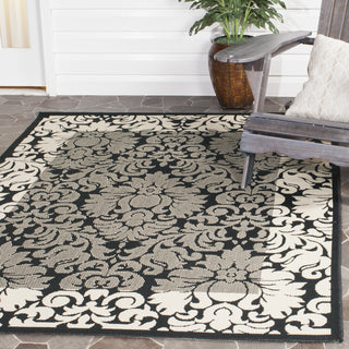 Safavieh Courtyard CY2727 Black/Sand Area Rug  Feature