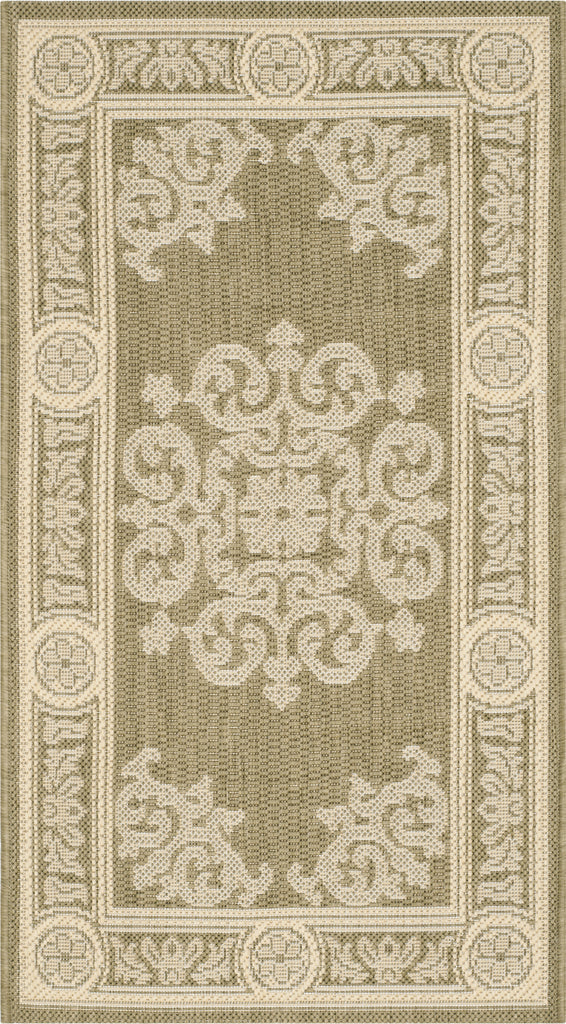 Safavieh Courtyard CY2914 Olive/Natural Area Rug main image