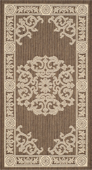 Safavieh Courtyard CY2914 Chocolate/Natural Area Rug main image